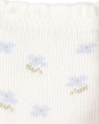 Baby Girl 6-Pack Floral Ruffle Booties, image 3 of 8 slides