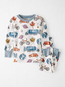 Sustainability Print - Baby Organic Cotton Pajamas Set
