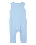 Baby 2-Piece Jumpsuit & Sock Set - Blue, image 2 of 5 slides