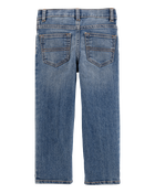 Toddler Medium Wash Straight-Leg Jeans, image 2 of 4 slides
