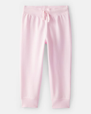 Toddler Girl Drawstring Joggers - Pink, 