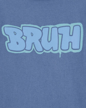 Kid Bruh Short-Sleeve Graphic Tee - Blue, 