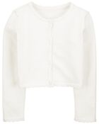 Toddler Button-Front Cardigan, image 1 of 3 slides