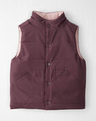 Toddler 2-in-1 Puffer Vest Made with Recycled Materials, image 2 of 4 slides