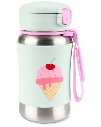 Spark Style Stainless Steel Straw Bottle - Ice cream, 