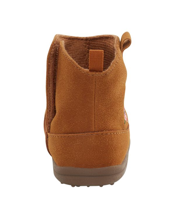 Brown Baby Floral Every Step Boots