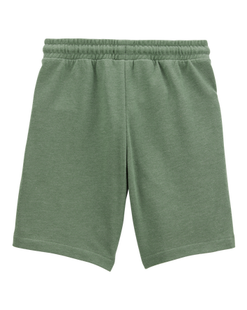 Kid Drawstring Lounge Short - Green, 