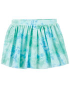 Toddler Cloud Dye Active Skort, image 1 of 3 slides