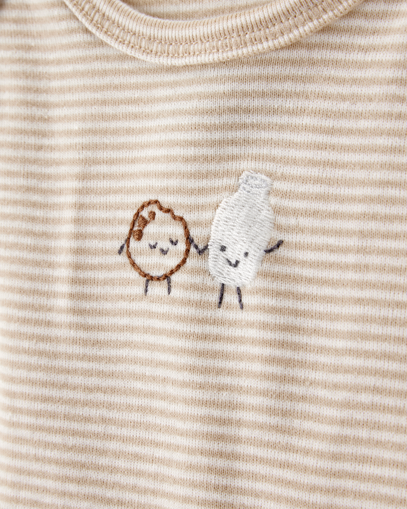 Baby Boy 5-Pack Kangaroo Cloud Short-Sleeve Bodysuits, image 2 of 8 slides