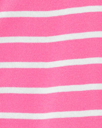 Baby 1-Piece Striped 100% Snug Fit Cotton Footie Pajamas, 