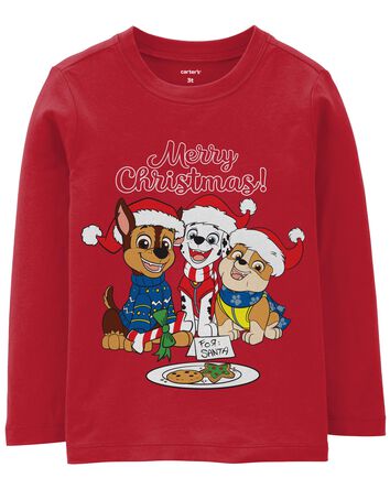  Toddler PAW Patrol Christmas Tee, 