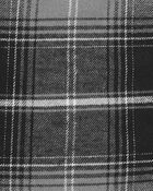 Kid Reversible Flannel Jacket - Black, image 4 of 6 slides