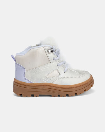 Toddler Fashion Boots -Cream, 