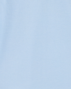 Kid 3-Pack Pique Uniform Polo Shirts - Light Blue, image 3 of 3 slides