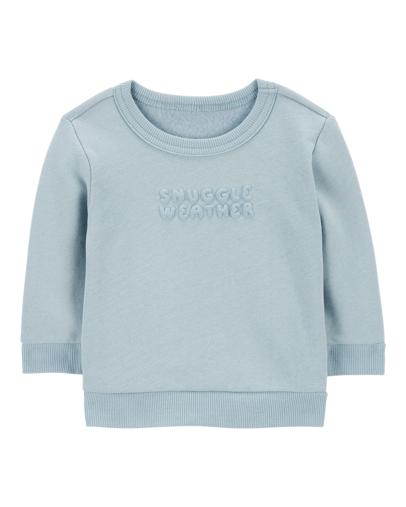Baby Snuggle Weather Fleece Pullover, image 1 of 4 slides