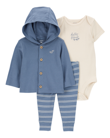 Baby 3-Piece Little Cardigan Set, 