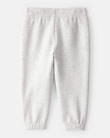 Baby Girl DayDream Fleece Joggers - Grey, 