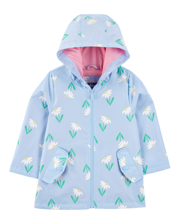Color Changing Rain Jacket - Blue, 