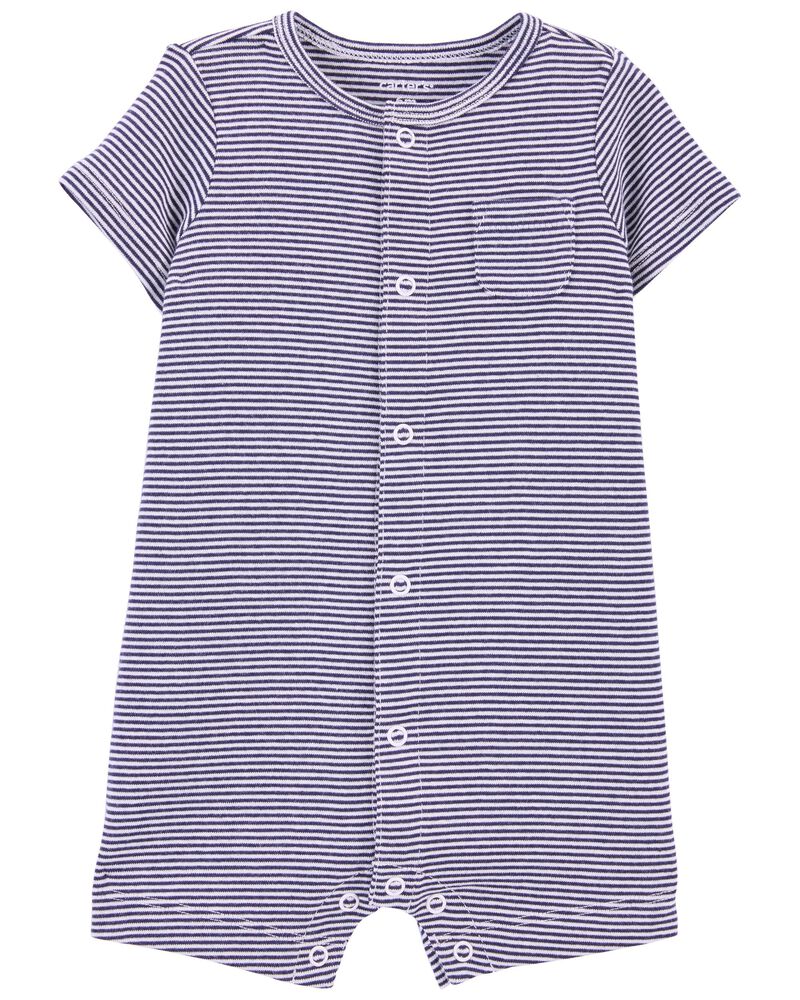 Baby Striped Romper, image 1 of 3 slides