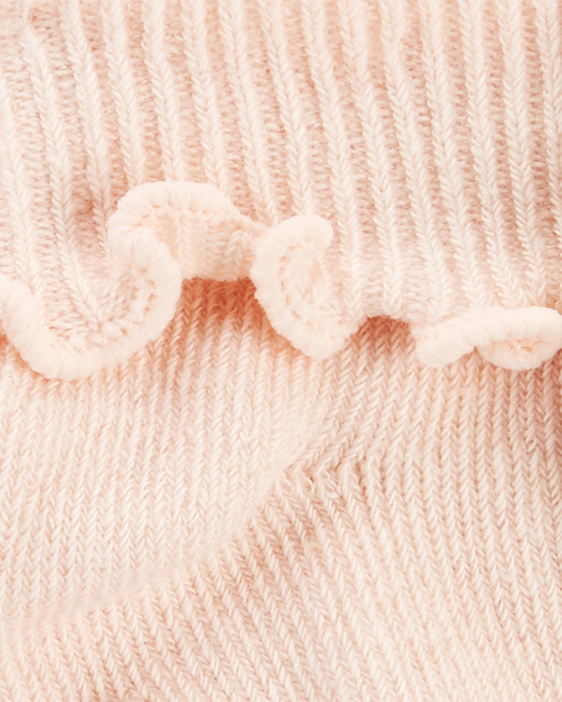 Baby 3-Pack Ribbed Booties, image 3 of 5 slides