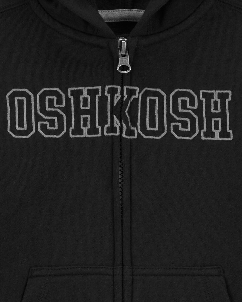 Baby OshKosh Logo Zip Jacket, image 2 of 3 slides