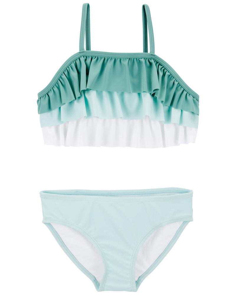Kid Ombré 2-Piece Bikini Swimsuit, image 1 of 4 slides