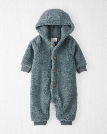 Baby Sherpa Jumpsuit Made with Recycled Materials , 