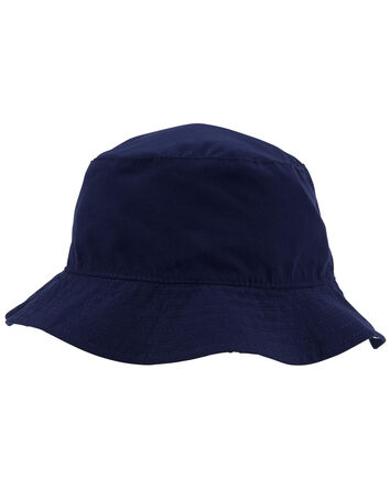 Toddler Striped Reversible Swim Bucket Hat, 