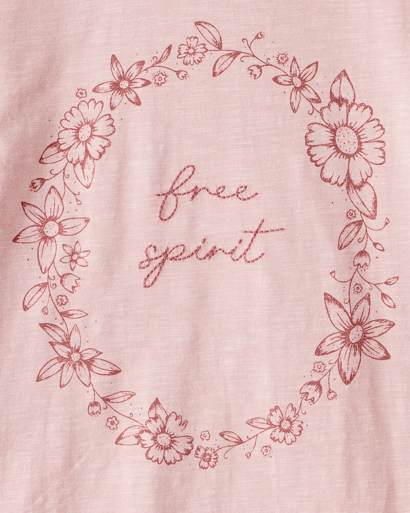 Girls Organic Cotton Free Spirit Long-Sleeve Tee, image 3 of 5 slides