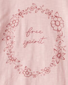 Girls Organic Cotton Free Spirit Long-Sleeve Tee, image 3 of 5 slides