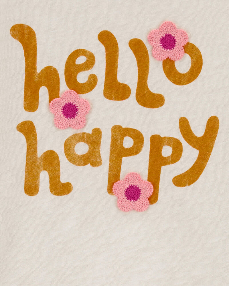 Toddler Hello Happy Tee, image 2 of 3 slides
