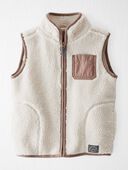 Toasted Wheat - Toddler Recycled Sherpa Vest