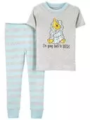 Blue - Toddler Disney Winnie The Pooh 100% Snug Fit Cotton Pajamas
