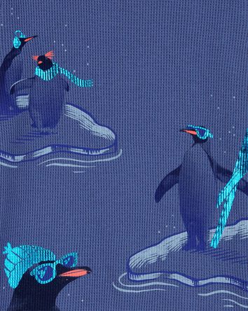 Baby Penguin Thermal Graphic Tee, 