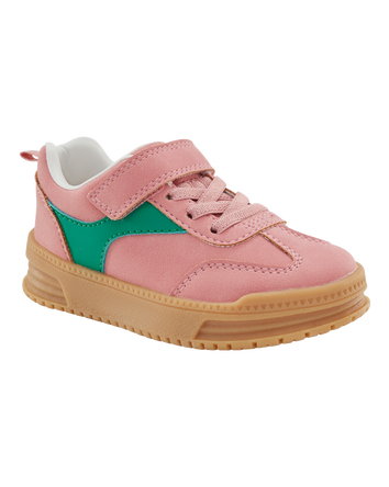 Toddler Casual Sneakers - Pink/Green, 
