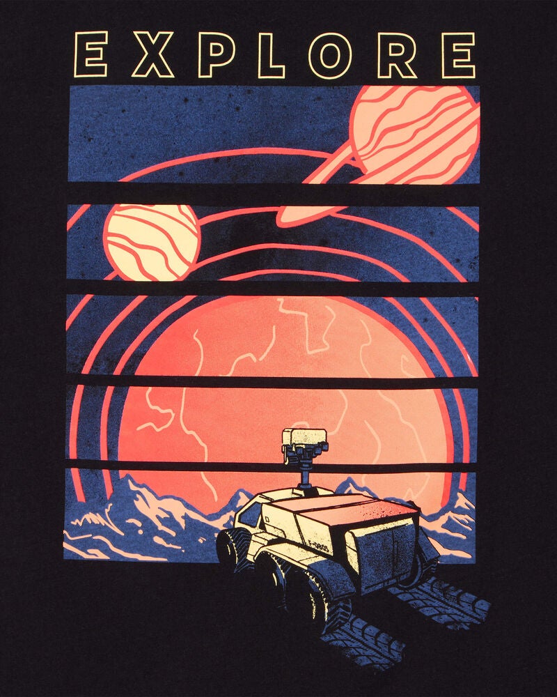 Kid Space Exploration Graphic Tee, image 2 of 3 slides