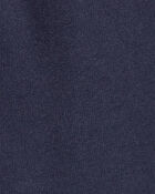Baby Pull-On French Terry Joggers - Navy, image 3 of 4 slides