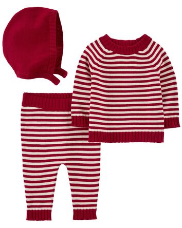 Baby 3-Piece Holiday Outfit Set, 