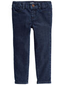 Heritage Rinse - Toddler Dark Blue Wash Skinny-Leg Jeans