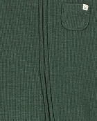 Baby 3-Pack Thermal Textured Sleep & Play Pajamas, image 3 of 7 slides