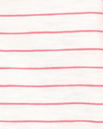 Baby Boy 3-Piece Striped Outfit Set - Red, 