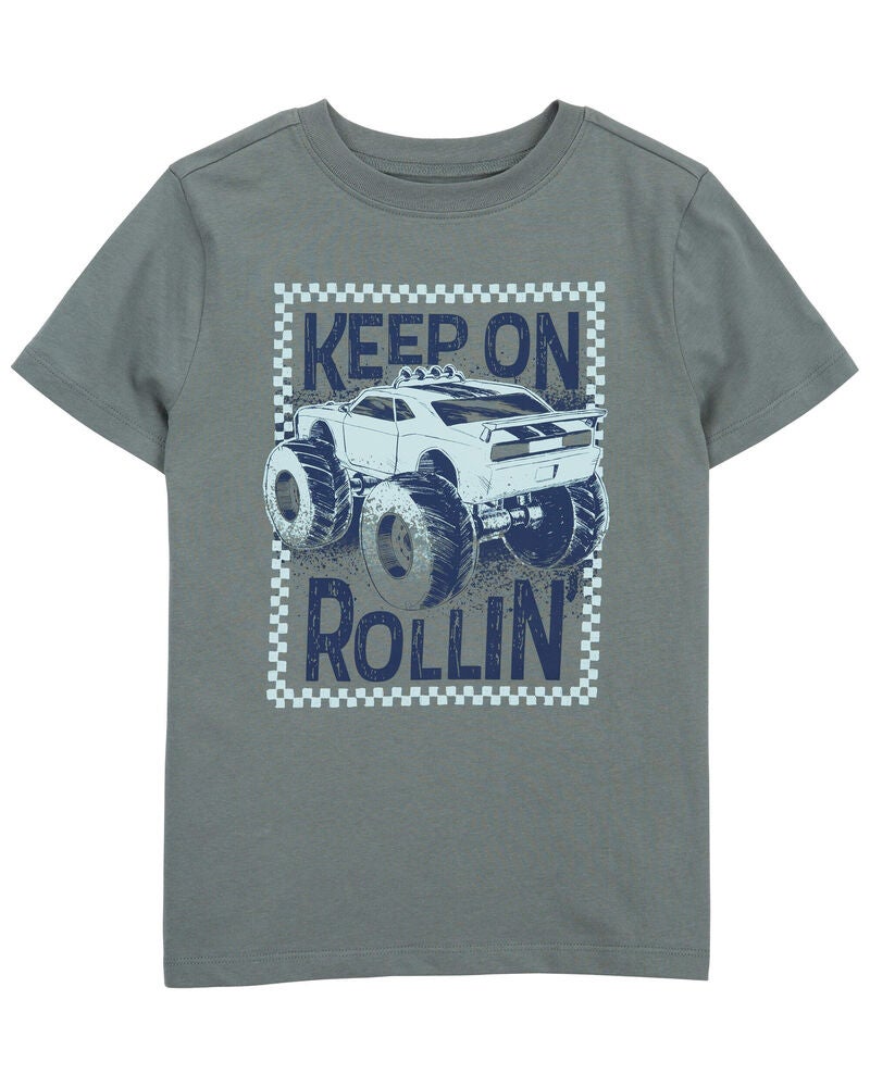 Kid Keep on Rollin Graphic Tee, image 1 of 3 slides