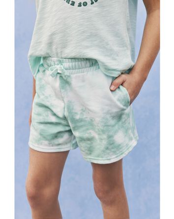 Kid Tie-Dye Pull-On French Terry Shorts, 