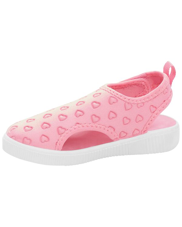Pink Toddler Heart Water Shoes