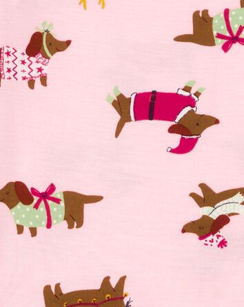 Toddler 2-Piece Christmas Dog PurelySoft Pajamas, 