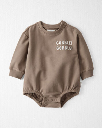 Gobble Gobble Organic Cotton Bubble Bodysuit, 