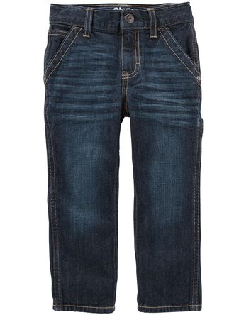 Baby Workwear Straight-Leg Mineral Wash Jeans , 