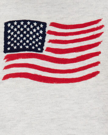Baby 2-Piece American Flag Tee & Short Set, 