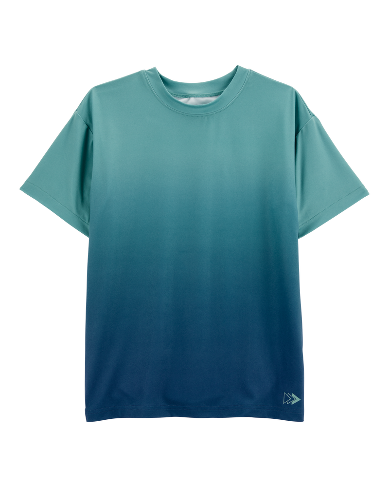 Kid Ombre Short-Sleeve Tee - Green, image 1 of 3 slides
