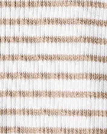 Kid Striped Button-Down Short-Sleeve Tee, 